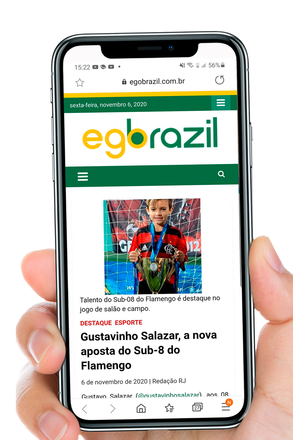 midia gustavinho salazar site ego brasil